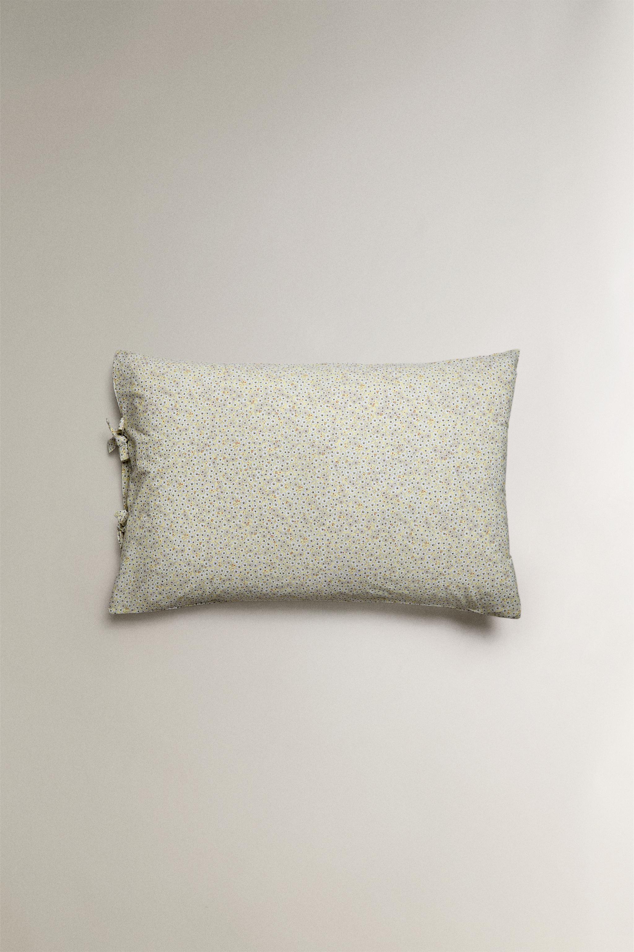 TAIE D’OREILLER ENFANT FLEURS